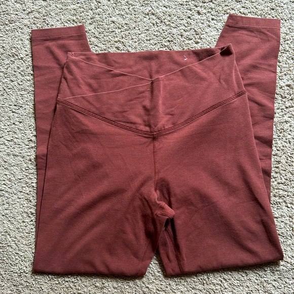SET dark rusty red active wear, both size S - Picture 3 of 3